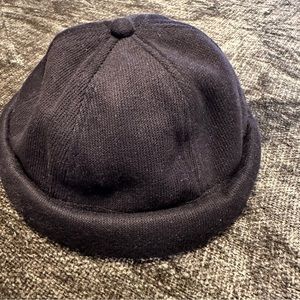Urban Outfitters Black Fisherman Cap Hat